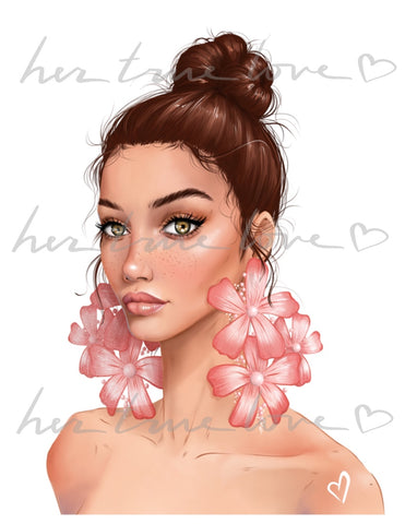 Flower Earrings